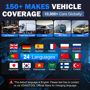 Neues VDIAGTOOL VD70 Profession elles Diagnose gerät Kfz-Code leser Auto-ECU-Programmier schlüssel Automatisch für alle Autos - Product Image 6