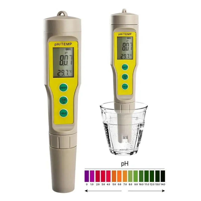उच्च सटीकता जेब आकार डिजिटल पीएच मीटर परीक्षक अम्लता मीटर कलम