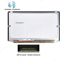 Pannello LCD AUO 15.6 Pollici FHD Sottile per Laptop, Touch B156HAK03.0 LED, 60Hz Frequenza di Aggiornamento, Nuovo, Ricambio per Uso Aziendale, Ampio Schermo