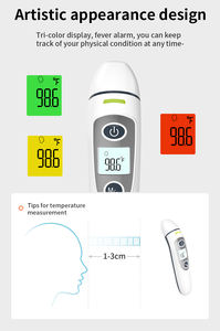 Chine thermomètre électronique clinique numérique infrarouge portable sans contact thermomètre de poche sans <span class=keywords><strong>mercure</strong></span> de contact - Product Image 2