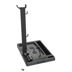 Game Control Cooler Soporte vertical multifuncional para ps5 Gaming Charger Dock Accesorio para <span class=keywords><strong>Play</strong></span> Station <span class=keywords><strong>5</strong></span> - Product Image 2