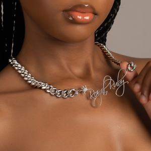 Gargantilla UWIN de Acero Inoxidable <span class=keywords><strong>con</strong></span> Placa de <span class=keywords><strong>Nombre</strong></span> <span class=keywords><strong>Cadena</strong></span> Cubana Gruesa de 14mm 16mm Collar <span class=keywords><strong>con</strong></span> Inicial Personalizada Joyería de Adorno <span class=keywords><strong>Cadena</strong></span> Miami Gruesa - Product Image 2