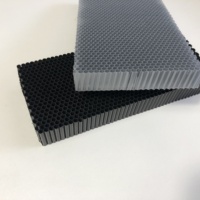 Panneau de distributeur d'air en nid d'abeille PC (PC3.5) Solution de flux d'air économe en énergie pour les vitrines de réfrigération