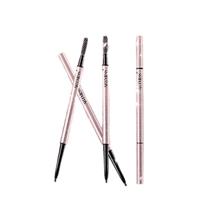 <span class=keywords><strong>Crayon</strong></span> à sourcils rose Slim 4 couleurs marron <span class=keywords><strong>gris</strong></span> café sans LOGO quantité minimale de commande <span class=keywords><strong>crayon</strong></span> à sourcils bas étiquette privée avec brosse - Product Image 1
