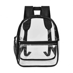Custom Logo Ladies Stadium Approved PVC Clear <b>Backpack</b> Waterproof Transparent Women's <b>Mini</b> <b>Backpack</b> for Concert Sports - Product Image 5
