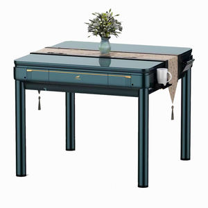 Venta al por mayor de fábrica, mesa de comedor, máquina automática de Mahjong eléctrica de 42 46mm, juego de mesa de tamaño Mahjong con <span class=keywords><strong>2</strong></span> pares de Mahjongs - Product Image 4