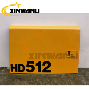 Puerta del tanque de agua del radiador y puerta de la bomba hidráulica para excavadora KATO HD512-3, piezas de chapa metálica para excavadora - Product Image 3