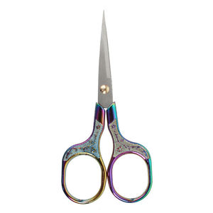 Ciseaux à broder avec manche fantaisie personnalisé en acier inoxydable à pointe fine pour la coupe de fils, le point de croix et les travaux manuels - Product Image 1