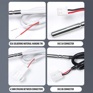 Termistor <span class=keywords><strong>NTC</strong></span> 5K10K50K100K Sensor Suhu <span class=keywords><strong>Probe</strong></span> Suhu Ulir 4-titik G1/2 Akurasi 1% - Product Image 5