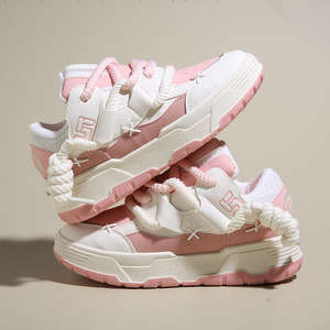 Chaussures de skate décontractées pour femmes de haute qualité, respirantes, à lacets, avec semelles intérieures en PU pour l'automne et l'hiver - Product Image 4