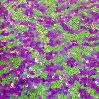 Tissu à paillettes brodé personnalisé Vente en gros Tissu à mailles en polyester 3mm multicolore Robe à paillettes pour filles Boîte Sac Robe de soirée