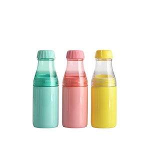 Buena calidad y bebiendo 17oz <span class=keywords><strong>cantante</strong></span> capa de verano de plástico de Color sólido de la botella de agua - Product Image 1