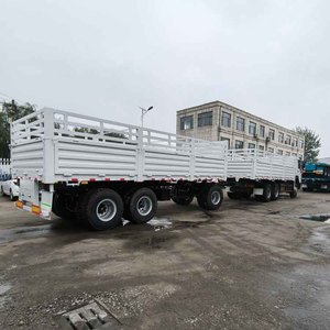 30 Ton Sinotruk Howo 400pk Bord Hek Staak Vrachtwagen Gehaakte Aanhangwagen <span class=keywords><strong>Tandem</strong></span> Voor Goederenvervoer Vrachtauto - Product Image 5
