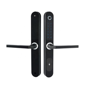 ระบบล็อคประตูอัจฉริยะแบบมัลติไบโอเมตริกซ์ความปลอดภัยสูง Super C Lock Core Handle Hook รุ่น TUYA Mesh - Product Image 1