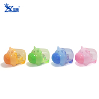 Fournitures de papeterie en plastique sacapuntas escolar pour enfants mignons papeleria kawaii al por mayor taille-crayons animaux transparents