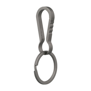 Titanium alloy <b>car</b> keychain men's waist <b>key</b> <b>ring</b>, creative multi-functional quick-release <b>ring</b>, simple and personalized. - Product Image 3