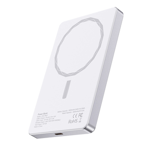Pantalla digital Carcasa de metal Ultra Delgado Banco de energía 10000mAh Cargador de batería magnético para <span class=keywords><strong>iPhone</strong></span> - Product Image 5
