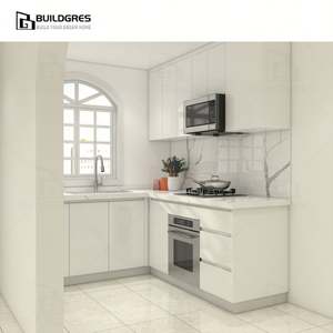 ארון הצטברות עם כיור ובעלות נמוכה סט מכשירי חשמל שטח חיסכון סט inset inset ארונות מטבח מיקרוגל - Product Image 4