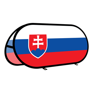 Slovakia Oval Pop up <b>Banner</b> Warp-knitted Fabric for Outdoor Advertising Promotion Outdoor Tent - Product Image 1