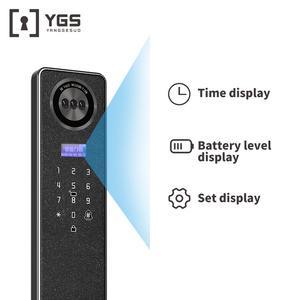 YGS ระบบล็อคประตูอัจฉริยะ Tuya ความปลอดภัยสูง พร้อมระบบสแกนใบหน้าและฝ่ามือ กันน้ำ สำหรับติดตั้งกับกลอนแบบฝัง 6068 6085 สำหรับประเทศอิสราเอล - Product Image 3