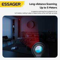 Détecteur infrarouge portable anti-espion ESSAGER ES-TC02 USB-C pour chambre d'hôtel, mini caméra cachée