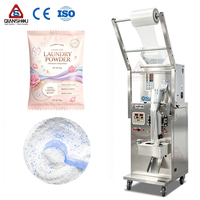 Machine d'emballage verticale multifonctionnelle pour sachets de poudre à lessiver, 30g, 50g, 100g, vente en gros d'usine