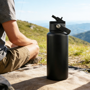 Custom 32oz Modern Insulated Stainless Steel Vacuum Flask Leak-Proof BPA Free Eco-Friendly Thermal Sport Gym Travel Water Bottle - Product Image 5