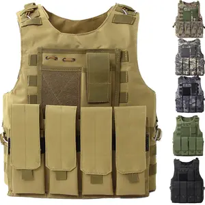 Chaleco Tactico Tactisch Multifunctional Tactical Vest Gear Equipment Supplies Black Security Tactical Vest for Sale