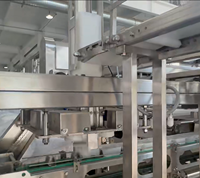 Machine d'alimentation par plateau LUOKE avec système d'alimentation automatique de boîtes en plastique contrôlé par PLC à haute automatisation pour l'emballage des produits à base de soja