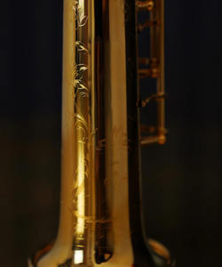 工場卸売木管楽器Bb調最安値プロ仕様ワンピースソプラノサックス - Product Image 4