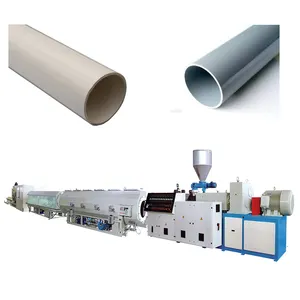 Línea de máquina extrusora de tubería de Pvc de 16-110mm Línea de producción de tubería de drenaje y suministro de agua de PVC