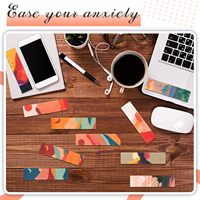 Bandes sensorielles texturées personnalisées pour le soulagement de l'anxiété, design coucher de soleil personnalisé, adhésif doux pour téléphone, ordinateur portable, tablette