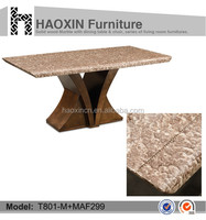 Base de table à manger en marbre, chaise et table à manger en bois et modèles de table à manger en inde
