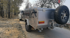 Eople weight ghtghtatv ATV araravan Camper remolques con quiell-quiquipped Kitchen remolcado en coche para viajes y camping - Product Image 3