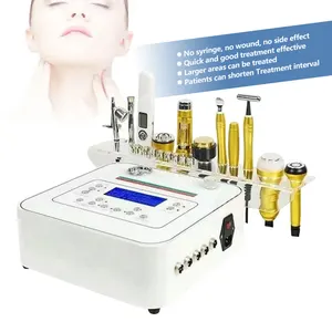 High-Tech Facial Microcurrent Rf Anti-Aging Microdermabrasion Eyebag Beauty Electroporation Mesotherapy