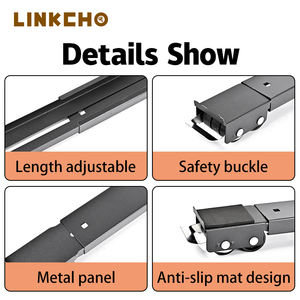 Support mobile réglable LINKCHO pour réfrigérateur et machine à laver, base antidérapante avec roulettes pour le déplacement de meubles domestiques - Product Image 2