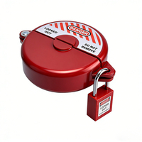 Dispositif de verrouillage de sécurité LOTO surdimensionné pour vannes de 254-330 mm (10-13 pouces) – Système de verrouillage et d'étiquetage industriel