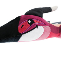 Peluche personnalisée de pterosaure mignon de dessin animé avec rembourrage en coton PP, jouet en peluche super doux, dinosaure en peluche
