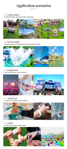 Bracelets jetables en Tyvek, imperméables et résistants aux déchirures, pour l'admission aux événements - Product Image 5