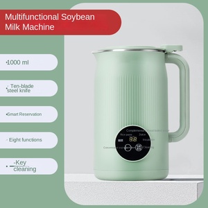 Machine à lait automatique 1L fabrication de soja robot culinaire à soja processeur électrique mélangeur robuste maison industrielle fabricant de soupe - Product Image 4