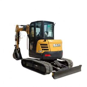 Nueva Miniexcavadora SY50U para Trabajos Forestales, Trituración de Árboles, Excavadora de Orugas, Miniexcavadora - Product Image 1