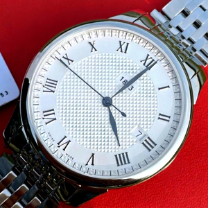 Montre pour homme de qualité 5A, mouvement mécanique, cristal saphir, aiguilles, grand calendrier, étanche, fond transparent - Product Image 1