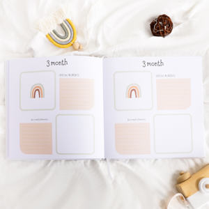 Álbum de Fotos y Diario de Recuerdos Personalizado <span class=keywords><strong>para</strong></span> el Primer Año del Bebé, Regalo de Recuerdo <span class=keywords><strong>para</strong></span> Baby Shower, Venta al por Mayor - Product Image 6