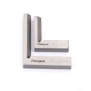 Dasqua penggaris tepi pisau baja tahan karat, penggaris persegi tepi miring mengukur Multi sudut standar Set pengukur blok - Product Image 5