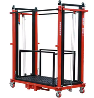 Plateforme élévatrice mobile électrique pliable avec télécommande pour la construction
