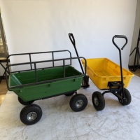Chariot de manutention pliable à quatre roues WEIHAO, haute capacité de charge, 80L, 250KG, cadre métallique industriel, outils de shopping OEM