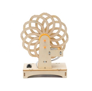 Finestra magica stelo in legno <span class=keywords><strong>kit</strong></span> per l'educazione dei bambini fai da te scienza giocattolo esperimento Puzzle tavole per lo sviluppo di materiale scolastico per bambini - Product Image 6