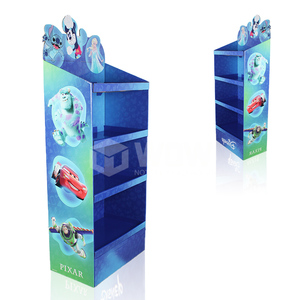 Support d'affichage en carton ondulé pliable et recyclable personnalisé pour <span class=keywords><strong>magasin</strong></span> <span class=keywords><strong>de</strong></span> <span class=keywords><strong>jouets</strong></span> - Product Image 5