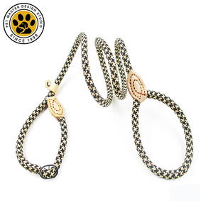 SinSky güçlü sağlam ağır köpek kayma kurşun örgülü halat köpek kayma tasma ile trafik yastıklı <span class=keywords><strong>2</strong></span> kolları - Product Image 3