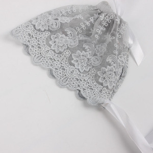 Cappello alla Moda per Bambina, Berretto in Pizzo per Bambini, <span class=keywords><strong>Cappellino</strong></span> per Neonati, Cappello per Battesimo - Product Image 6